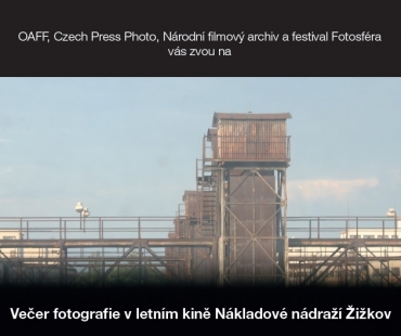 Večer fotografie v letním kině Nákladové nádraží Žižkov