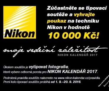 Nikon kalendář 2017