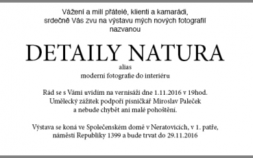 DETAILY NATURA