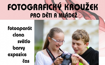 Fotografický kroužek pro děti a mládež
