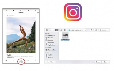 Honza Vojtek, Instagram v počítači