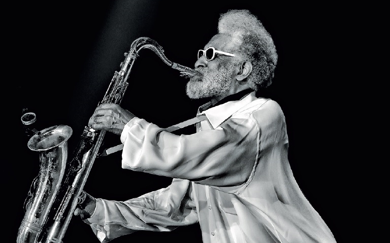 1. místo JAZZ WORLD PHOTO 2014: Didier Jallais FR / Sonny Rollins / Jazz in Marciac 2012