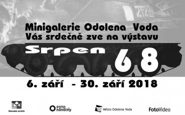 výstava, minigalerie Odolena Voda, Srpen 68