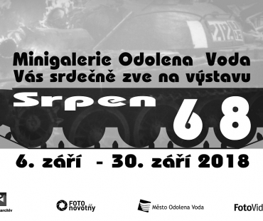 výstava, minigalerie Odolena Voda, Srpen 68