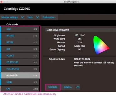 EIZO Colornavigator