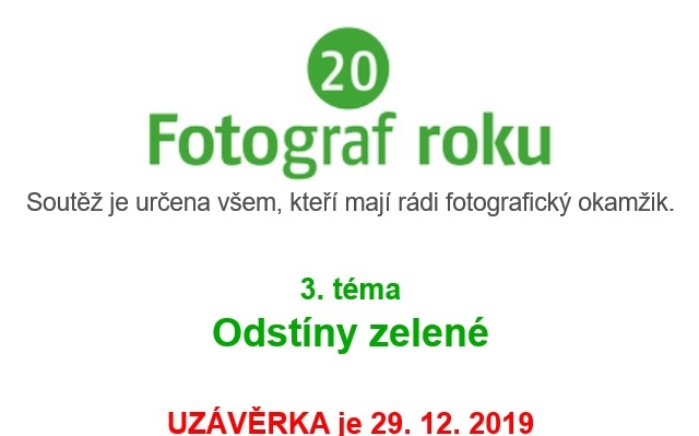 Fotograf roku 2020 – ODSTÍNY ZELENÉ