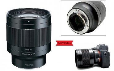 Tokina atx-m 85 mm f/1,8 FE