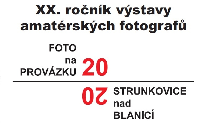 20. ročník fotografické výstavy FOTO na PROVÁZKU