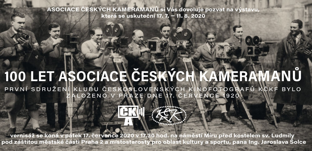 Výstava – 100 let Asociace českých kameramanů