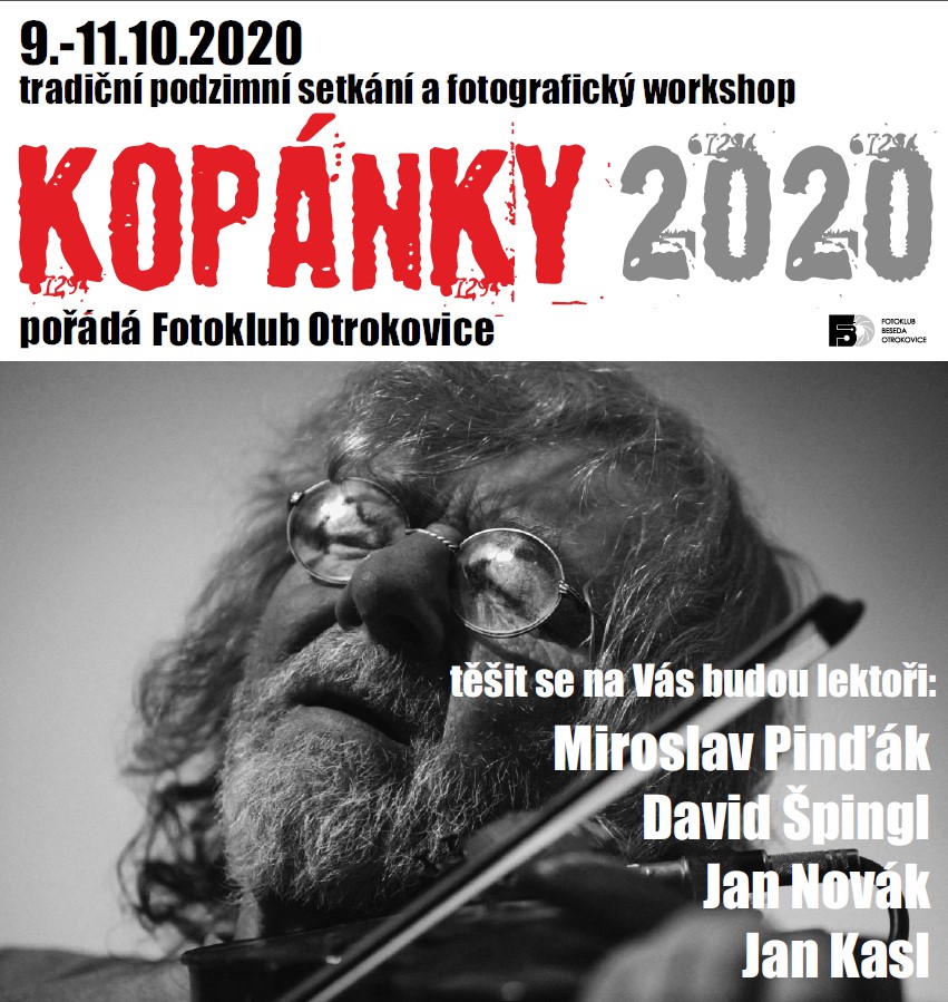 KOPÁNKY 2020– To je 10. ročník fotografického WORKSHOPU a setkání přátel fotografie