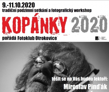 KOPÁNKY 2020– To je 10. ročník fotografického WORKSHOPU a setkání přátel fotografie