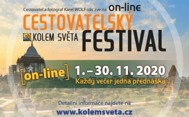 ONLINE cestovatelský festival Kolem Světa