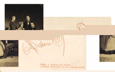 Rudolph Striegler a jeho fotovizitky