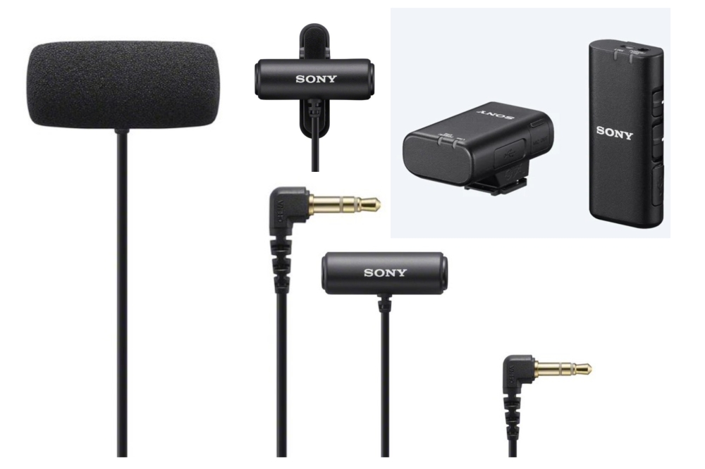 Sony má nový bezdrátový mikrofon ECM-W2BT a kompaktní stereofonní klopový mikrofon ECM-LV1