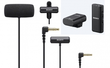 Sony má nový bezdrátový mikrofon ECM-W2BT a kompaktní stereofonní klopový mikrofon ECM-LV1