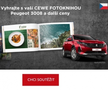 Vyhrajte nádherné ceny s CEWE FOTOKNIHOU