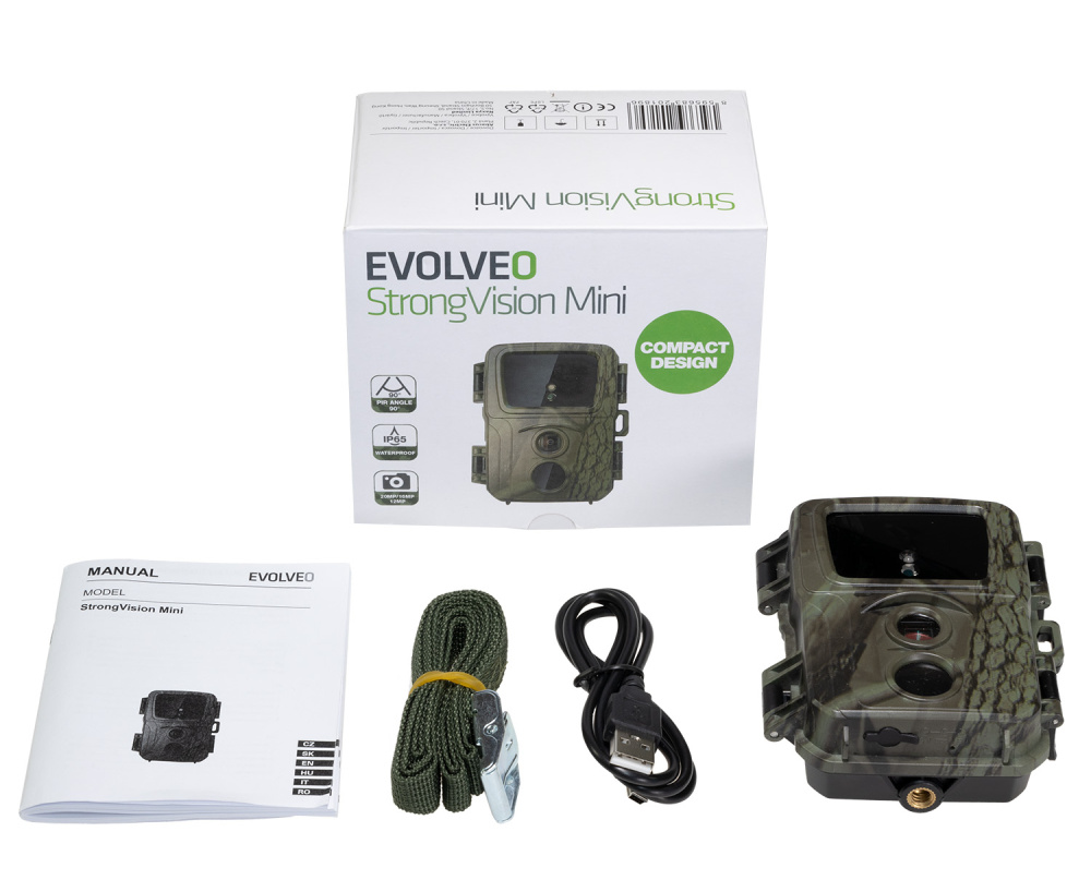 EVOLVEO rozšiřuje svoji nabídku fotopastí o nový kompaktní model EVOLVEO StrongVision Mini