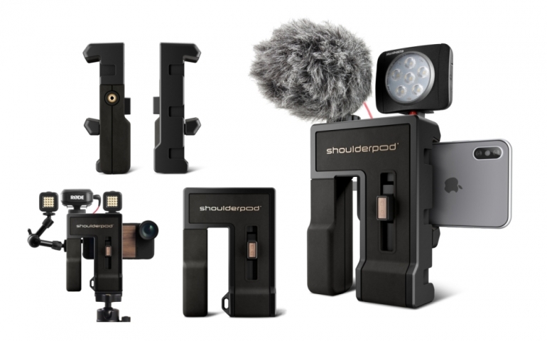 Shoulderpod G2 je profesionální video grip a rig pro smartphony