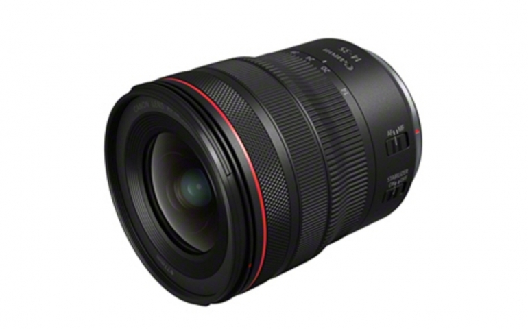 Canon má RF objektiv s dosud nejkratší ohniskovou vzdáleností pouhých 14 mm