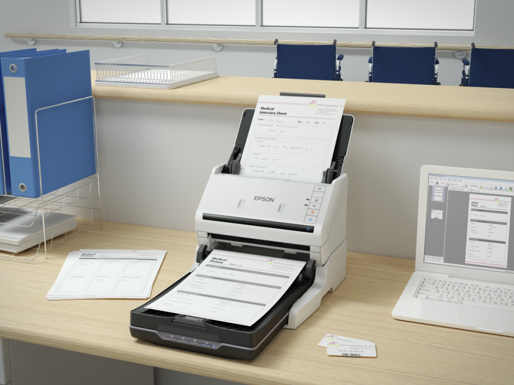 Epson představuje řadu nových skenerů, které zlepšují zabezpečení dokumentů a snižují náklady