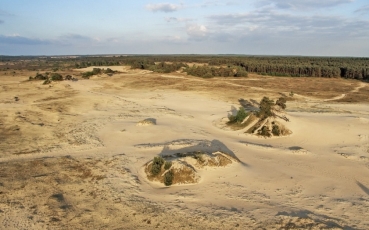 Fotolokace – Kootwijkerzand – Sahara v Nizozemí