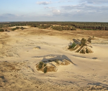 Fotolokace – Kootwijkerzand – Sahara v Nizozemí