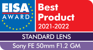 012 EISA Award Sony FE 50mm F1.2 GM