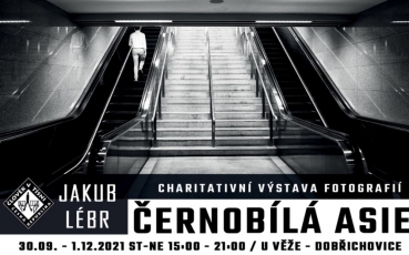 Černobílá Asie – výstava streetových fotek Jakuba Lébra