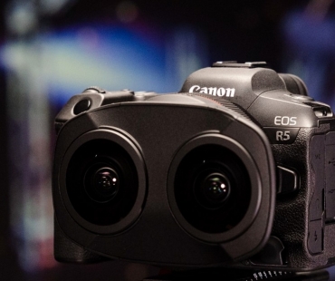Canon přináší revoluci do videa 180° VR v podobě inovativního 3D VR systému a zdvojeného rybího oka Canon RF 5,2 mm F2,8L DUAL FISHEYE