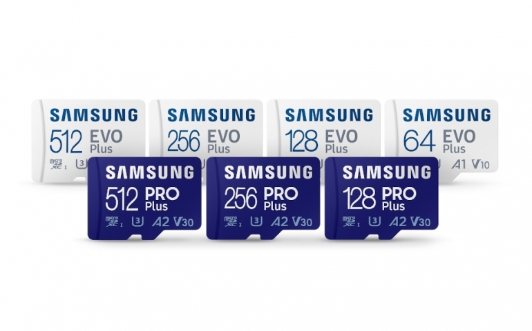 Samsung představuje rychlé a odolné paměťové microSD karty PRO Plus a EVO Plus pro běžné i profesionální využití