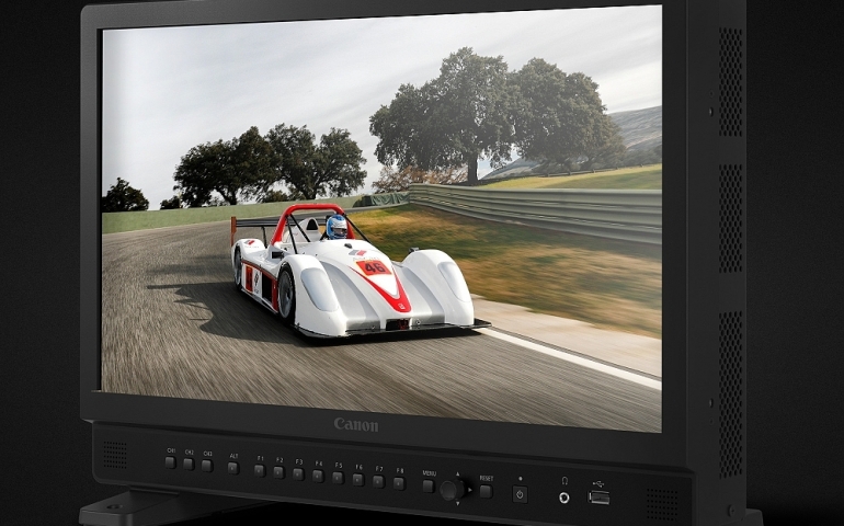 Canon rozšiřuje nabídku referenčních monitorů o nový 18” 4K HDR model