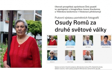 Putovní fotografická výstava „Osudy Romů za druhé světové války“ zakončí své letošní putování Českou republikou v Olomouci.