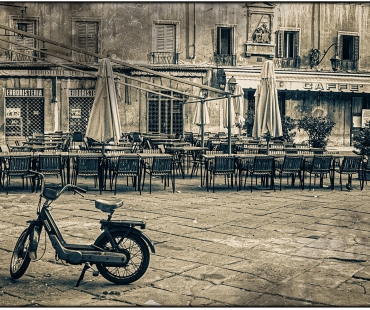 MARTIN MASKARE SKRIVANEK - Caffe Dante - Verona 1991