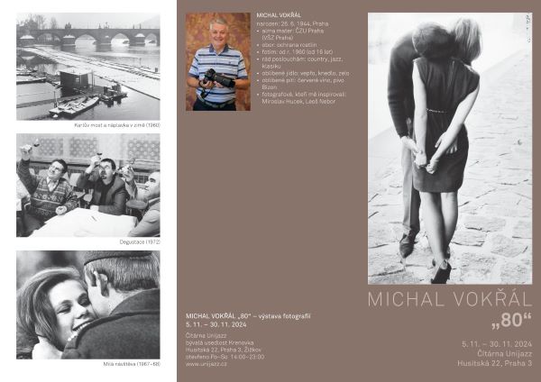 Výstava fotografií - Michal Vokřál "80"