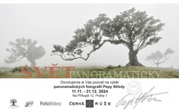 Výstava panoramatických fotografií Pepy Středy PS