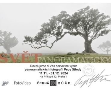Výstava panoramatických fotografií Pepy Středy PS