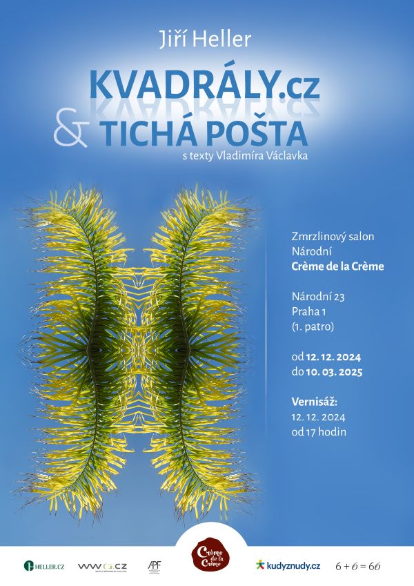 Jiří Heller výstava v Creme de la Creme_plakat