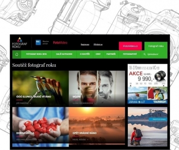 Nový web soutěže Fotograf roku