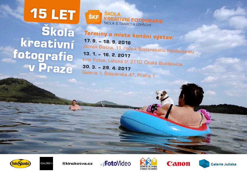 15 let Školy kreativní fotografie v Praze