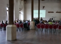 Před zahájením vernisáže na Staroměstské radnici