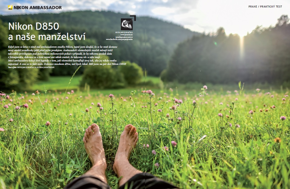 Nikon D850 a naše manželství