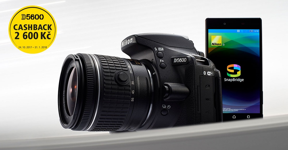 Nikon D5600 CASHBACK