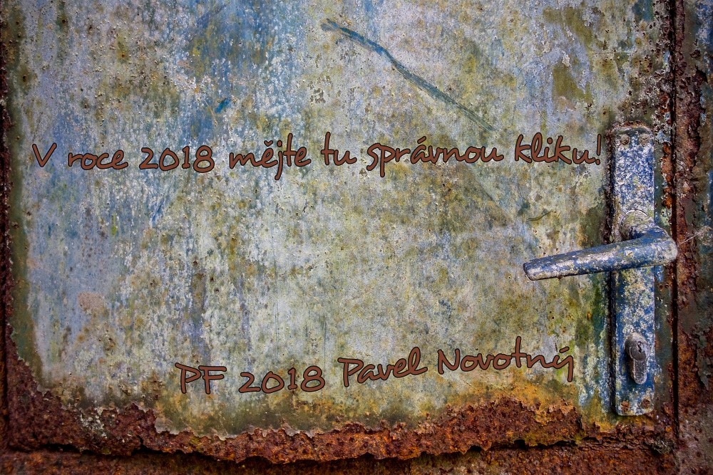 Pavel Novotný, PF 2018