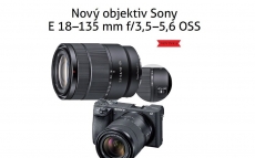 objektiv Sony E 18–135 mm f/3,5–5,6 OSS