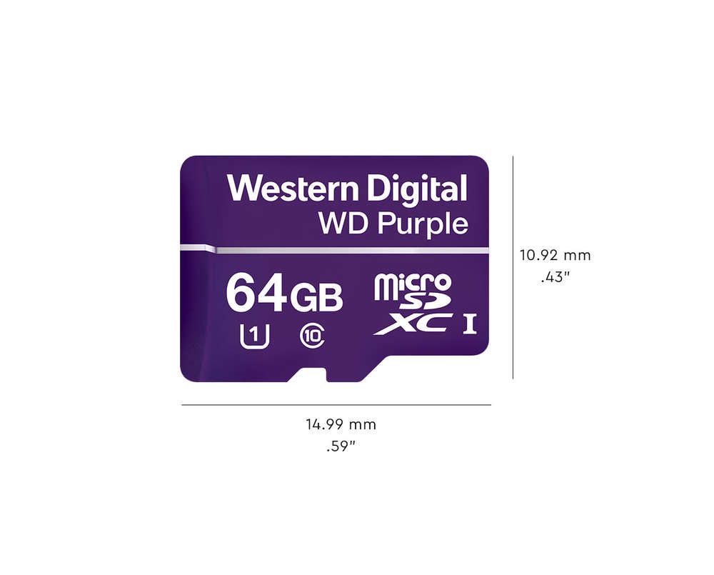  paměťová karta Western Digital Purple microSD