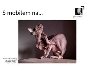 Karel Pobříslo, Mobilní focení