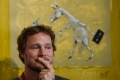 Jiří Suchý v pražské galerii vystavuje s Janem Homolou