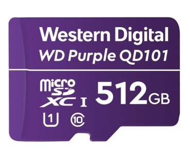 Ultra odolné paměťové karty microSD™ WD Purple™ určené pro AI a chytré 4K video od Western Digital