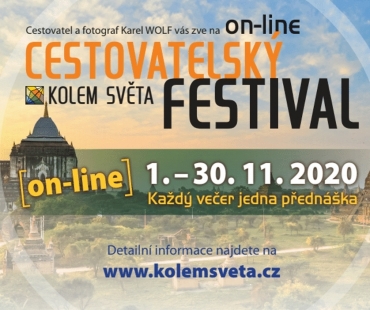 ONLINE cestovatelský festival Kolem Světa