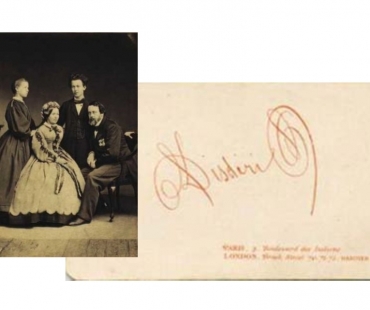 Rudolph Striegler a jeho fotovizitky